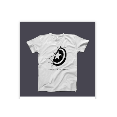 Avengers Shield Printed T-Shirt Unisex